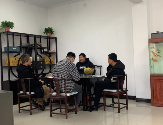 熱烈歡迎平頂山客戶(hù)到公司參觀(guān)考察